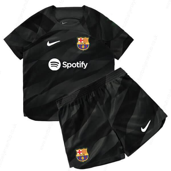 Barcelona Goalkeeper Kids Football Kit 23/24