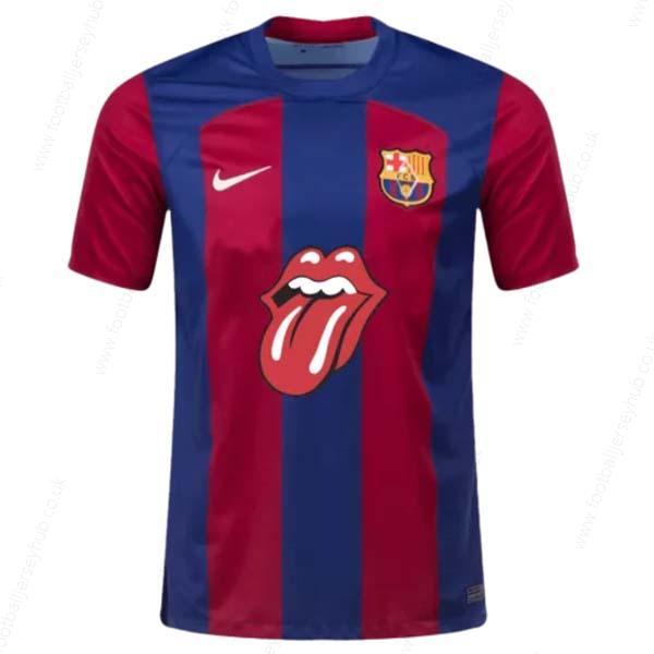 Barcelona Home Rolling Stones Football Jersey 23/24 (Men’s/Short Sleeve)