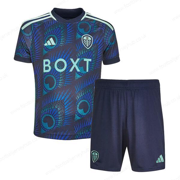 Leeds United Away Kids Football Kit 23/24