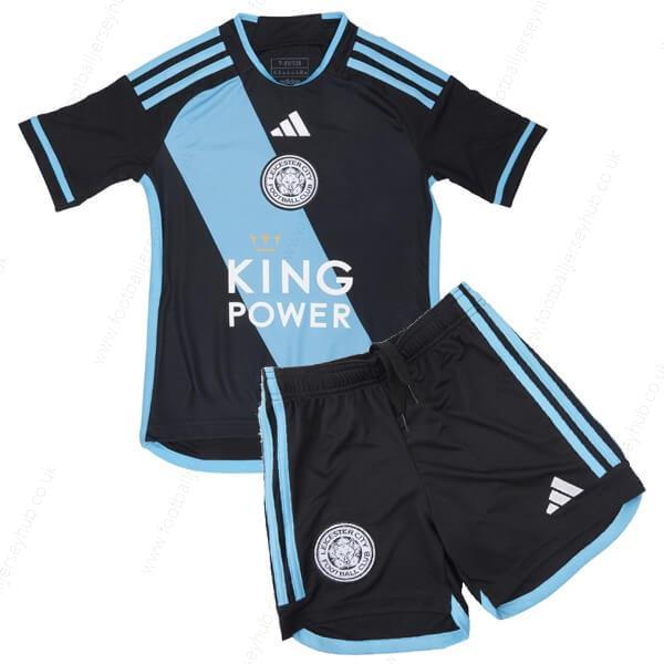 Leicester City Away Kids Football Kit 23/24