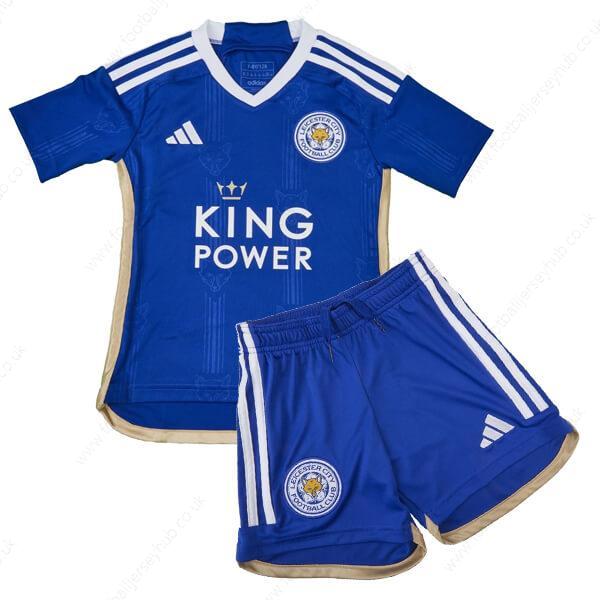 Leicester City Home Kids Football Kit 23/24