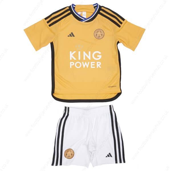 Leicester City Third Kids Football Kit 23/24