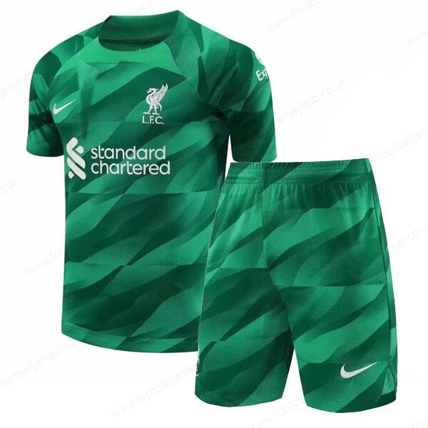 Liverpool Green Goalkeeper Kids Football Kit 23/24