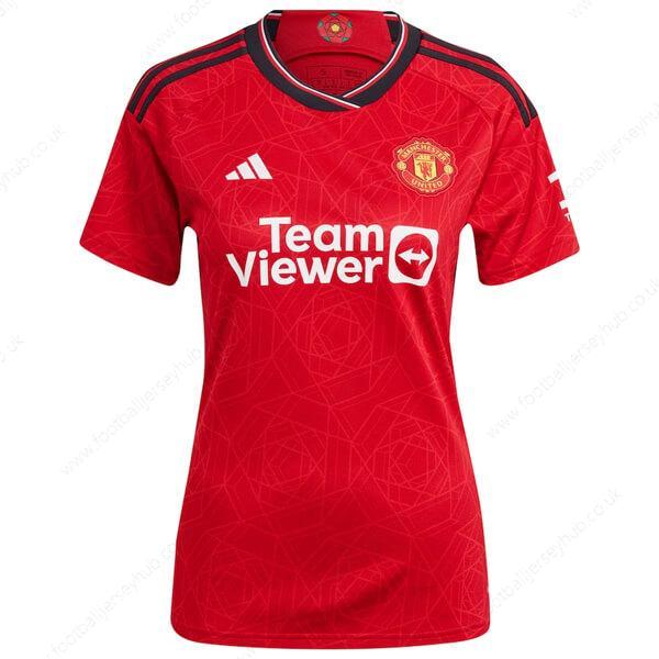 Manchester United Home WoMen’s/Short Sleeve Football Jersey 23/24
