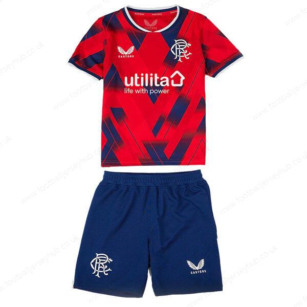 Rangers Fourth Kids Football Kit 23/24