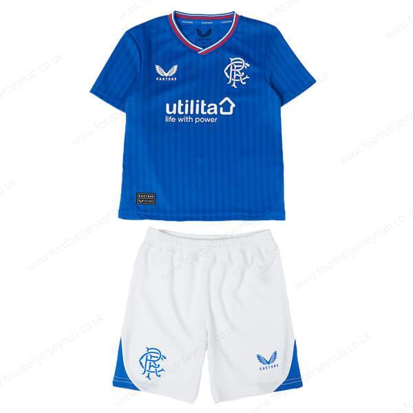 Rangers Home Kids Football Kit 23/24