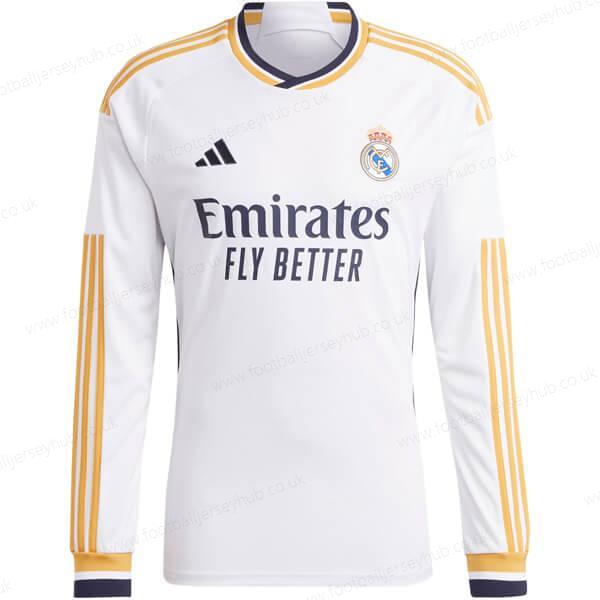 Real Madrid Home Long Sleeve Football Jersey 23/24 (Men’s/Short Sleeve)