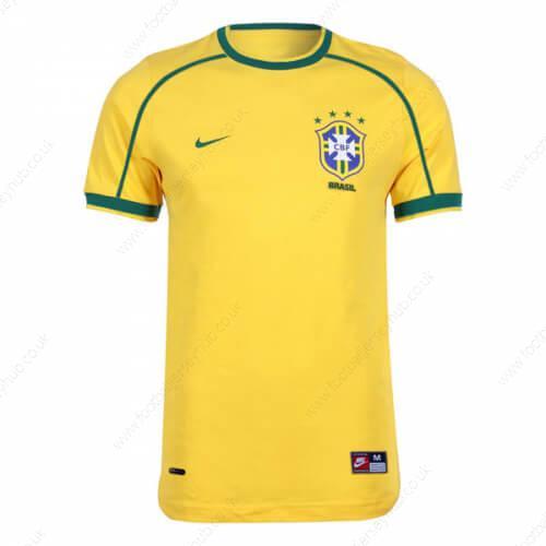 Retro Brazil Home Football Jersey 1998 (Men’s/Short Sleeve)