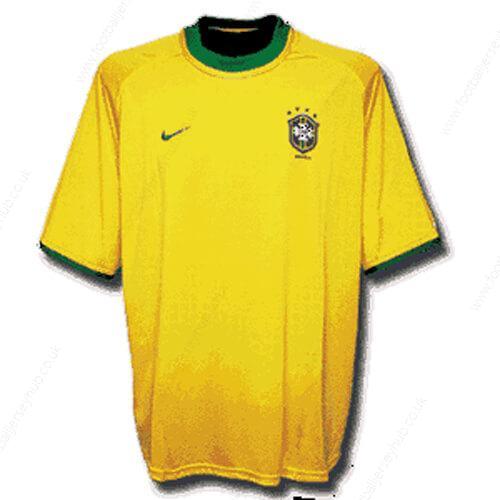 Retro Brazil Home Football Jersey 2000 (Men’s/Short Sleeve)