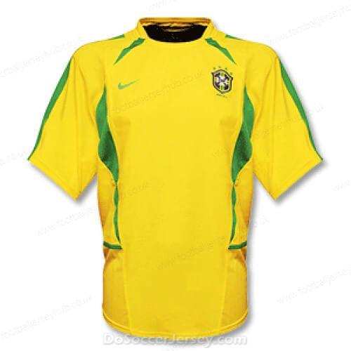 Retro Brazil Home Football Jersey 2002 (Men’s/Short Sleeve)
