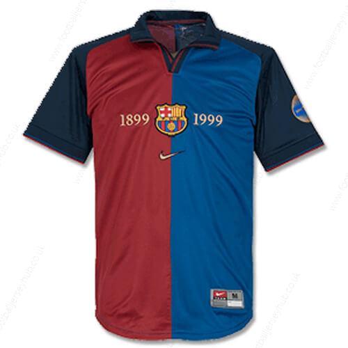 Retro FC Barcelona Centenary Home Football Jersey 1999 (Men’s/Short Sleeve)
