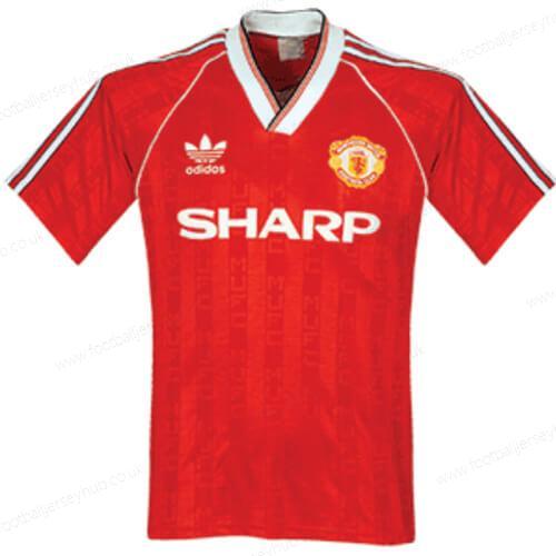 Retro Manchester United Home Football Jersey 1988 (Men’s/Short Sleeve)