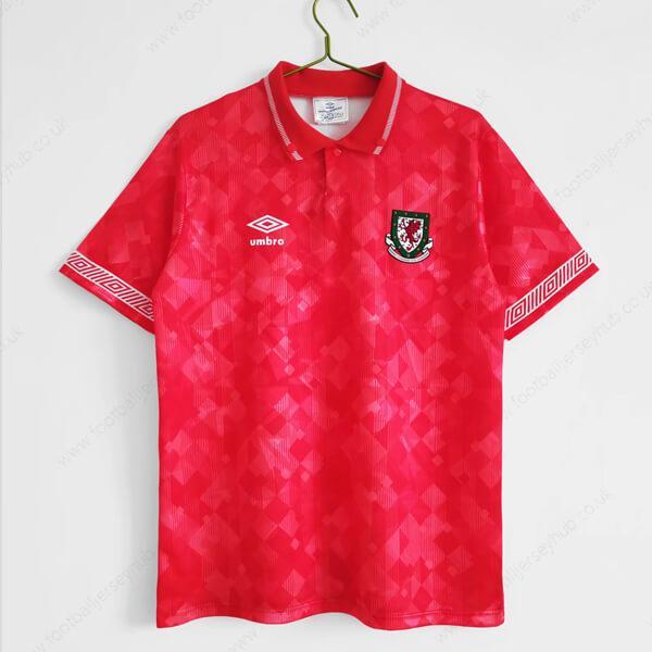 Retro Wales Home Football Jersey 92 (Men’s/Short Sleeve)