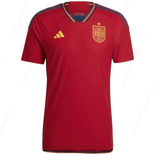 Spain Home Player Version Football Jersey 2022 (Men’s/Short Sleeve)