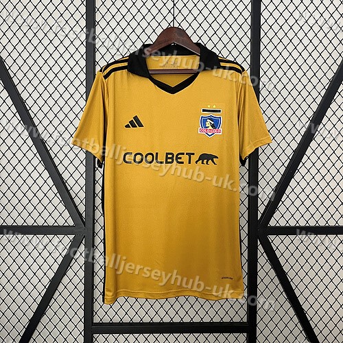 Colo Colo Goalkeeper Yellow Football Jersey 24/25