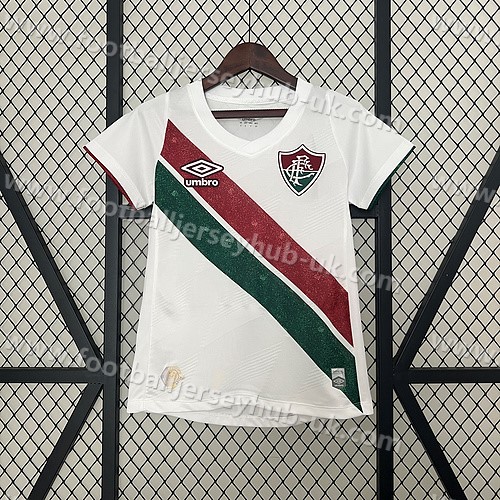 Fluminense Away Women’s Short Sleeve Football Jersey 24/25